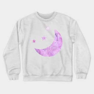 Mauve Moon Crewneck Sweatshirt